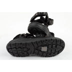 Lee Cooper men's shoes with velcro straps for summer beach sandals, lightweight black