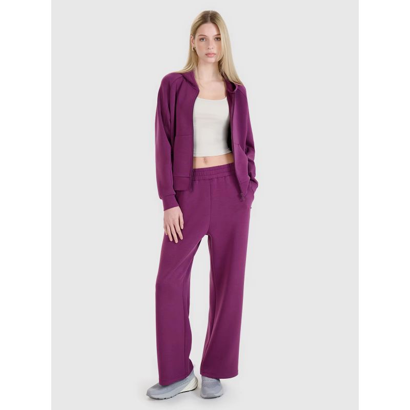 Women's 4F Modal Wide Leg Sweatpants 4FWSS25TTROF1011-50S *Kategoria tymczasowa Your Sports Performance