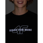 Boy's quick-drying sports T-shirt 4F 4FJRSS26TFTSM2391-20S