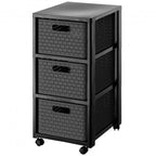 ROTHO Large bookcase with 3 drawers COUNTRY anthracite Dla zwierząt/Miski, pojemniki i poidełka (uniwersalne) Your Sports Performance