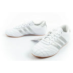 Adidas women's sports shoes Taekwondo Lace white fashionable leather adidas