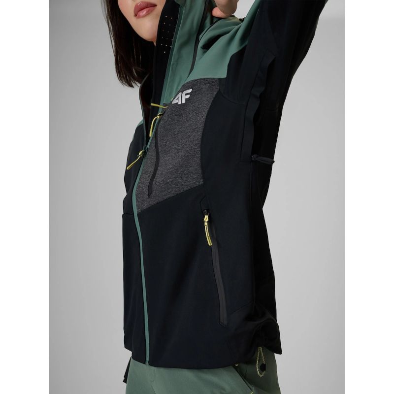 4F PRO windproof softshell jacket, 10000 membrane, women's 4F 4FWSS26TSOFF542-20S