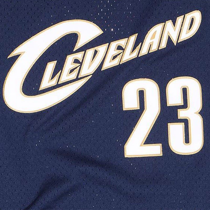 Mitchell &amp;Ness Cleveland Cavaliers NBA Swingman Jersey Lebron James M SMJYGS18156-CCANAVY08LJA Clothing/Lifestyle/T-shirts/Mitchell & Ness Your Sports Performance
