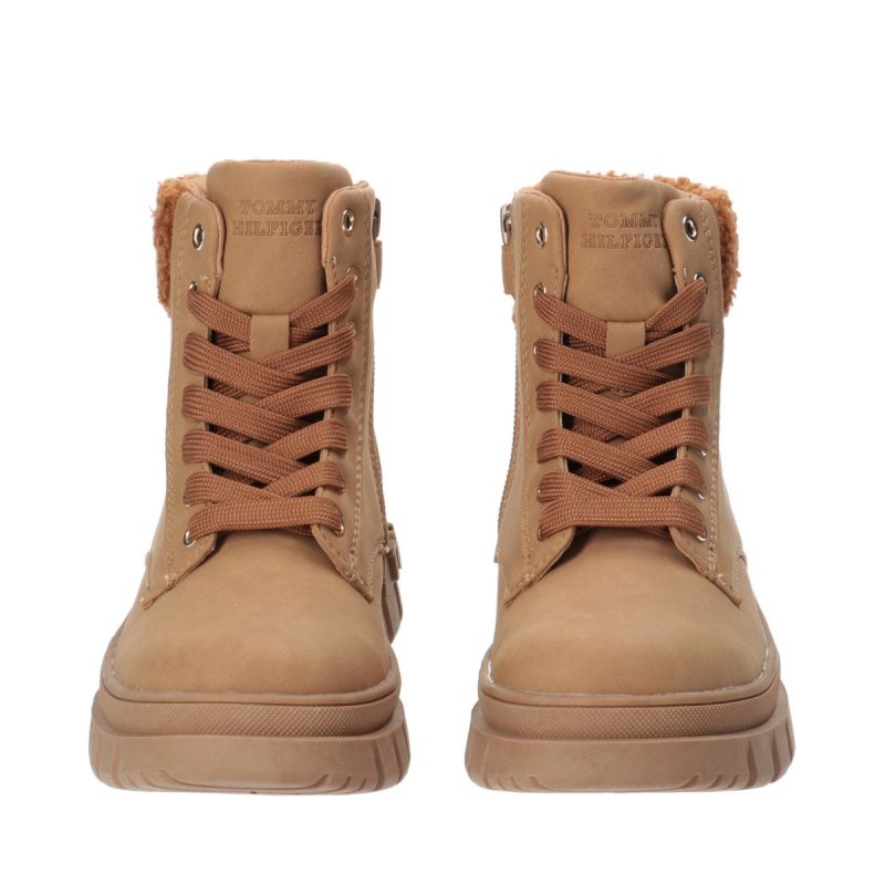 Tommy Hilfiger Lace-Up Bootie Cognac W T3A5-33053-1628582-582 Footwear/Lifestyle/Tommy Hilfiger Tommy Hilfiger