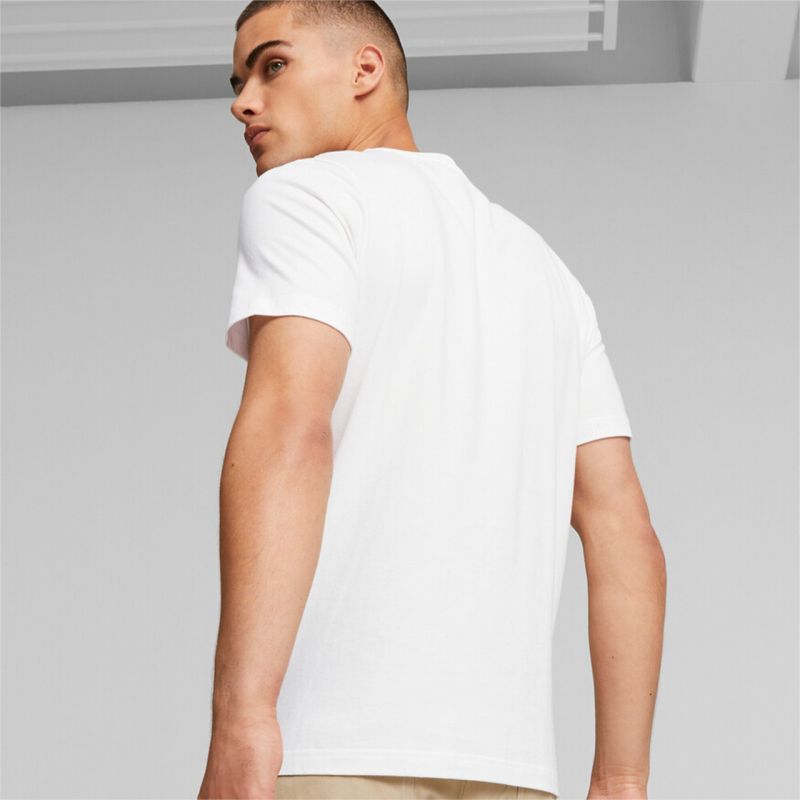 Puma ESS+ LOGO LAB Holiday Tee M 675922 02 Clothing/Lifestyle/T-shirts Puma