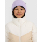 Girls' puffer jacket with synthetic down filling 4F 4FJRAW25TDJAF0807-12S
