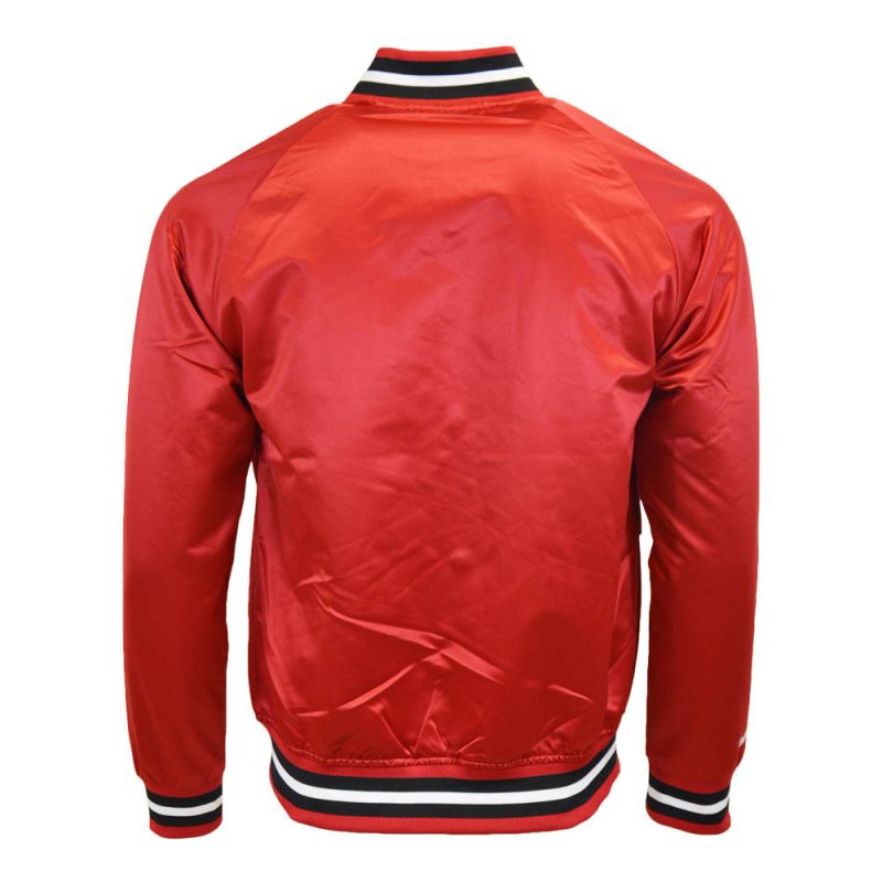 Mitchell & Ness Men's Lightweight Satin Jacket NBA Miami Heat Odzież/Odzież na co dzień Your Sports Performance
