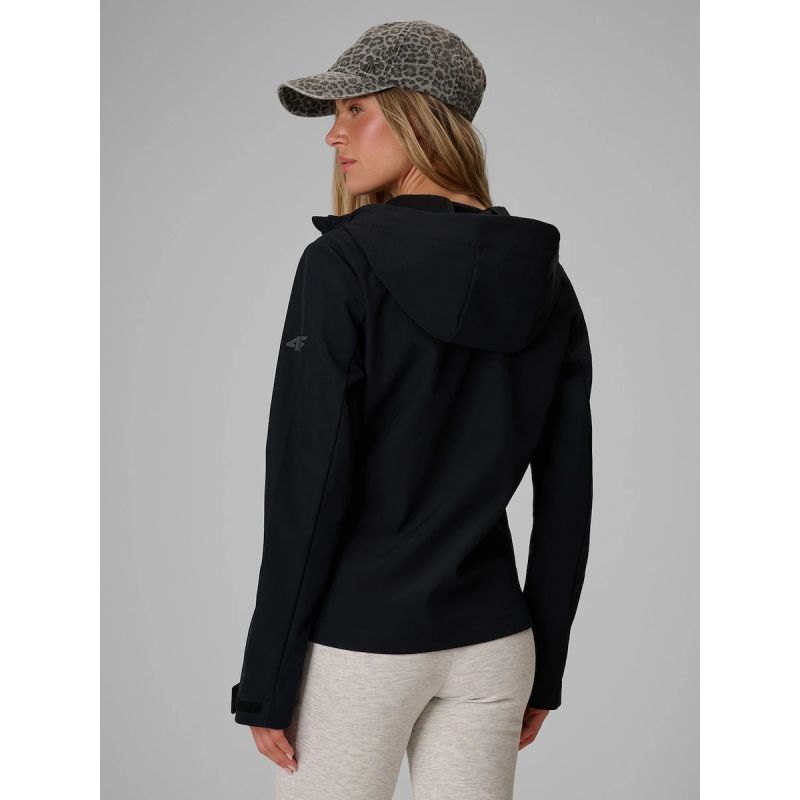 Women's windproof softshell jacket 5000 membrane 4F 4FRAW26TSOFF680-20S