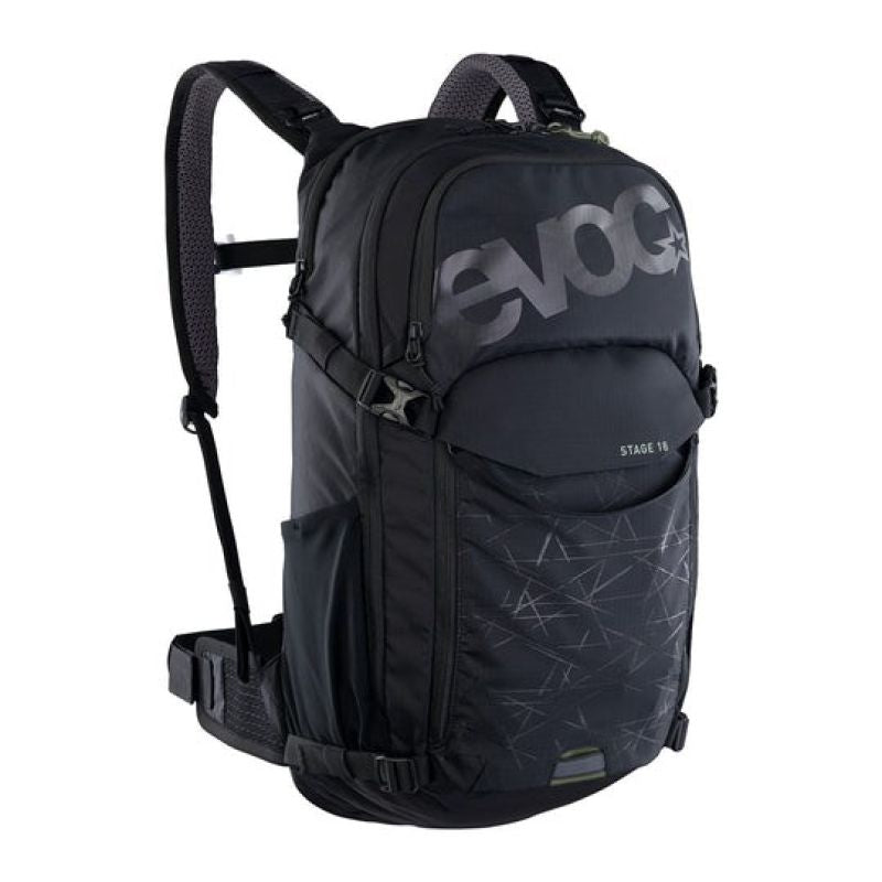 Evoc Stage 18 Cycling Backpack - Black Survival/Torby, plecaki, organizery Your Sports Performance