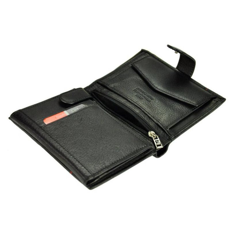 Pierre Cardin Men's Leather Wallet Vertical Zipper - 326A-TILAK15 Akcesoria i sprzęt koszykarski/Torby i plecaki Your Sports Performance