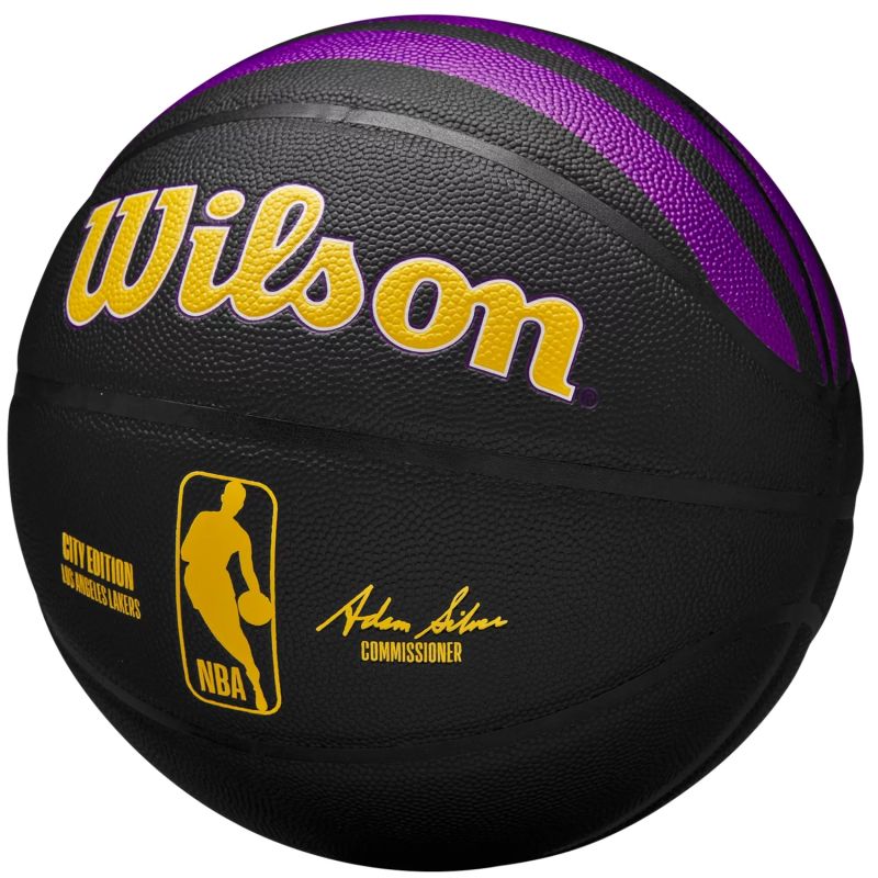 Wilson Wilson NBA Team City Collector Los Angeles Lakers Basketball WZ4024114XB Accessories/Balls/Basketball Your Sports Performance