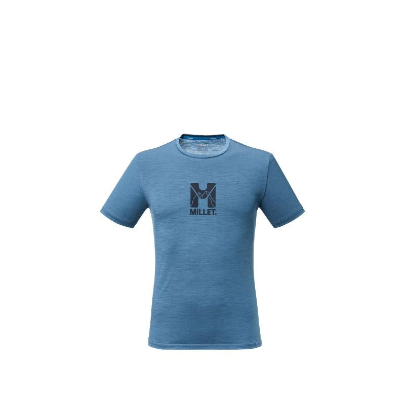 MILLET Ubic Wool T-shirt for men, blue