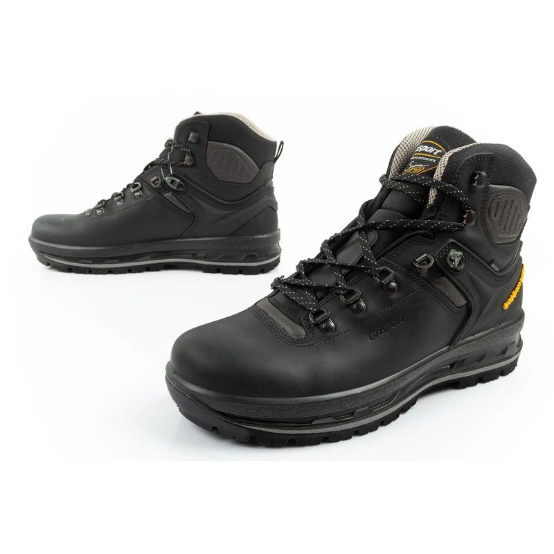 Grisport Nero men's trekking shoes, leather, waterproof, ankle boots In preparation Your Sports Performance