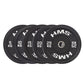 Olympic plate HMS BLACK BUMPER 10 kg BBR10 Accessories/Training equipment Your Sports Performance