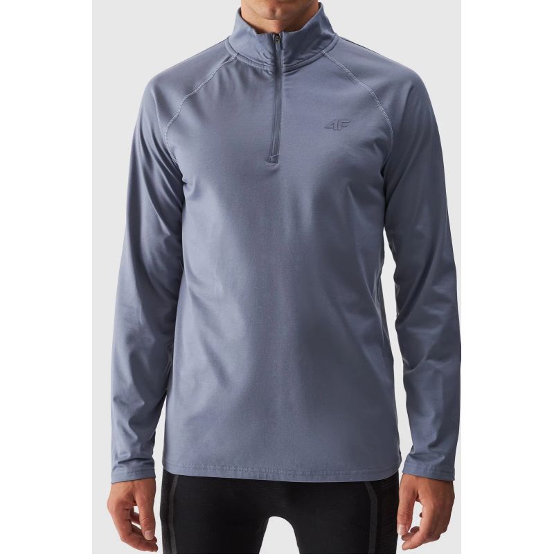 Men's 4FWARM STRETCH 1/2 ZIP thermal underwear 4F 4FWAW24UBRUM076-32S *Kategoria tymczasowa Your Sports Performance