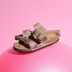 Birkenstock Arizona Soft Footbed Oiled Leather Tabacco Brown Narrow Women's/Men's Slides (0552813) Footwear/Lifestyle/Birkenstock/Klapki/chodaki Birkenstock
