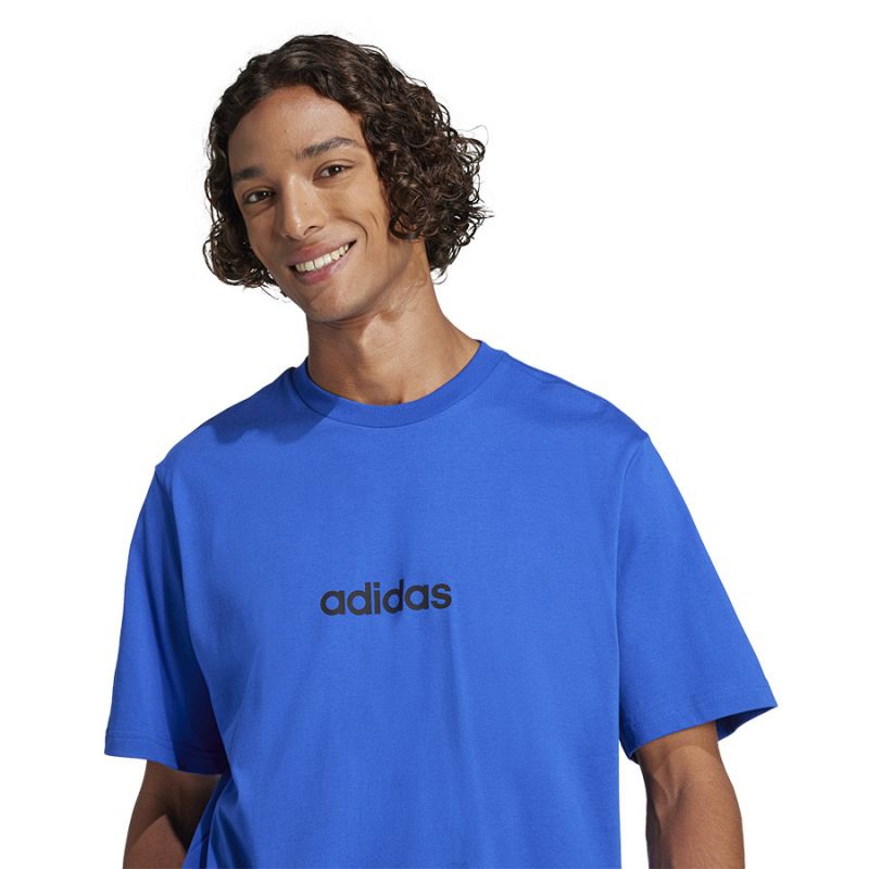 adidas Single Jersey Linear Tee M JE8995 Clothing/Lifestyle/T-shirts Adidas