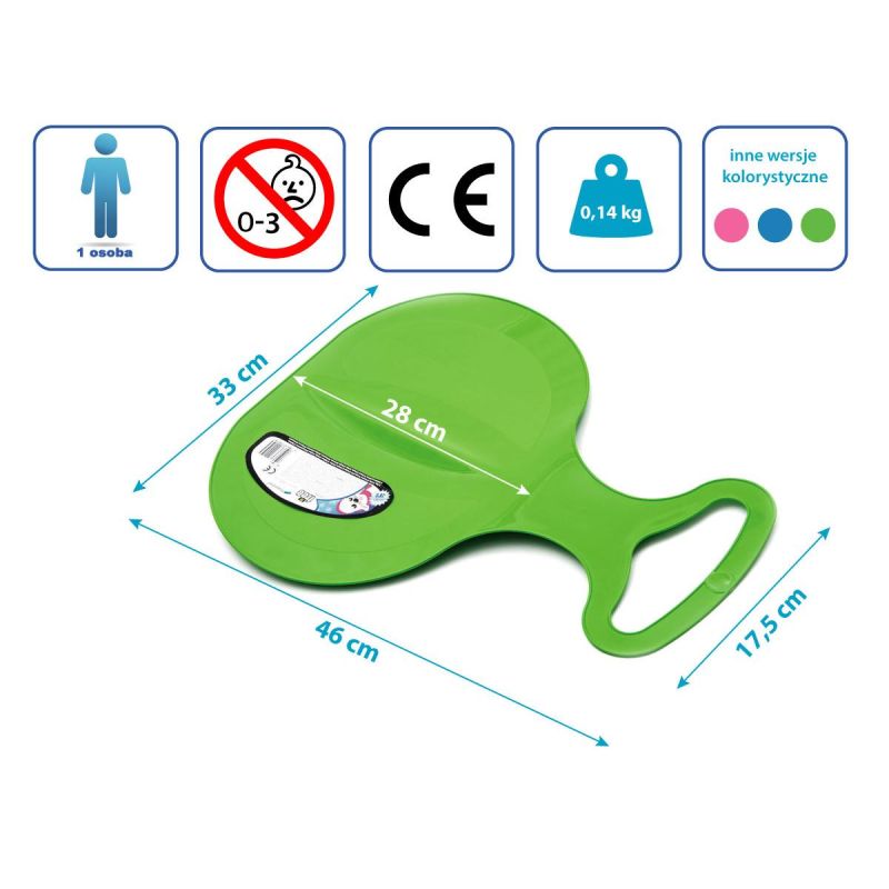 APPLE GREEN DOWNHILL SLIDE Accessories Your Sports Performance