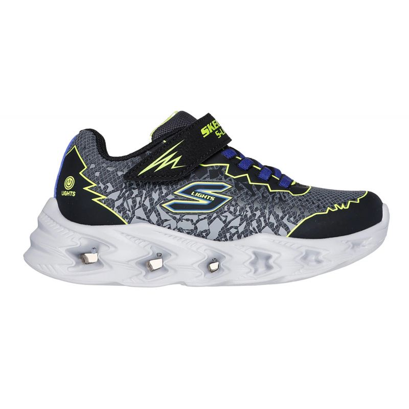 Skechers S Lights Vortex 2.0 Zorento Jr shoes 400603L-BKYL Footwear/Lifestyle/Skechers Skechers