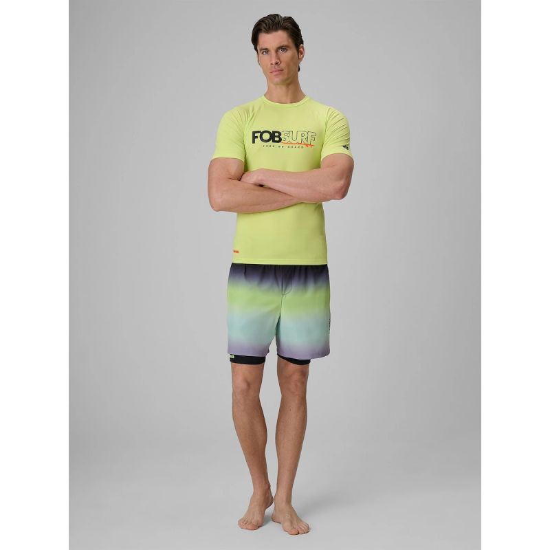 Men's 4F boardshorts with UPF50+ sun protection 4FRSS26UBDSM257-45S