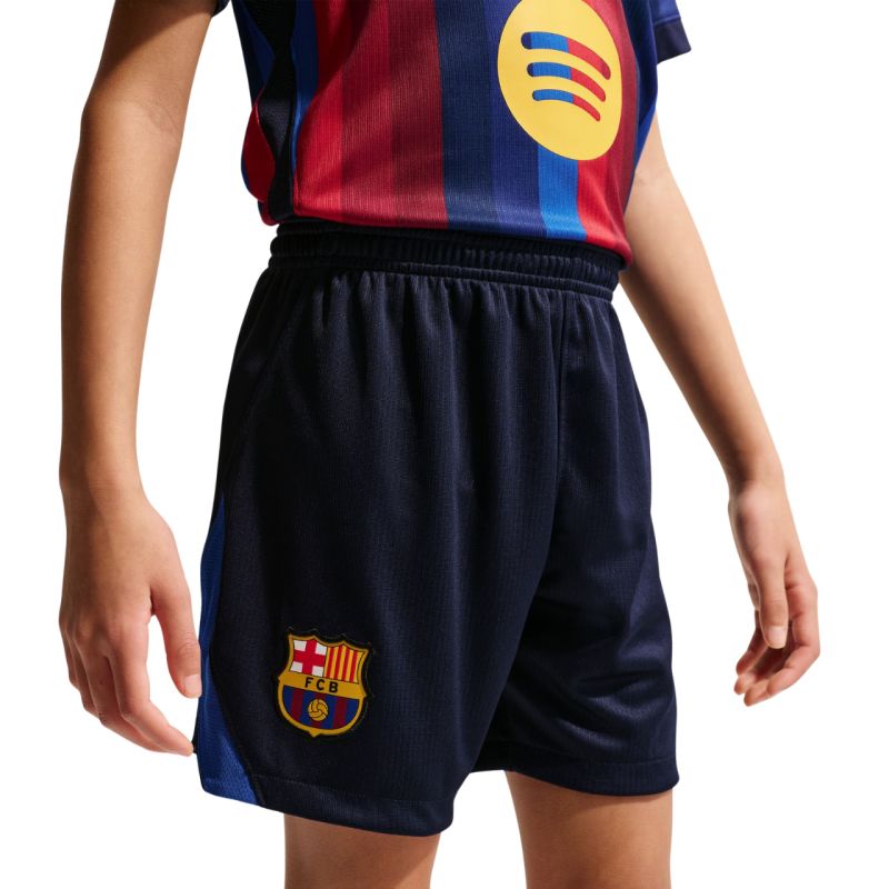Nike FC Barcelona 2026/27 Stadium Home Kids' Shorts Navy Blue II1719 498