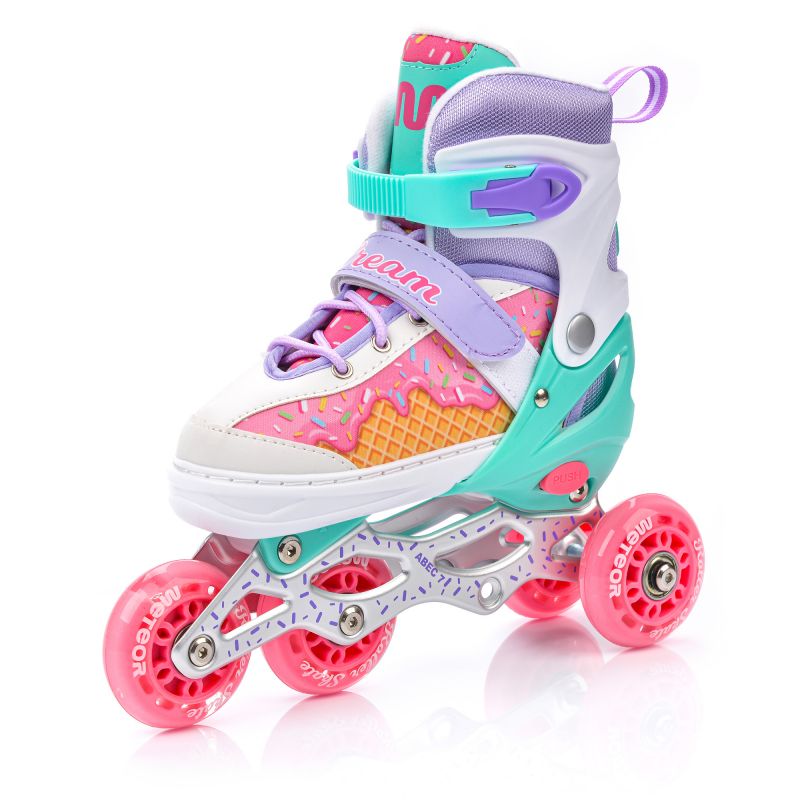 Meteor 4in1 Cream L 38-41 10143 roller skates Accessories/Skating/Rolki Meteor Your Sports Performance