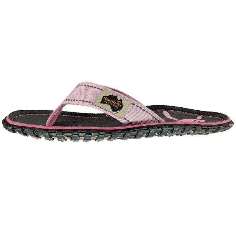 Gumbies Islander Canvas Flip-Flops W G-IS-WN-GRTU