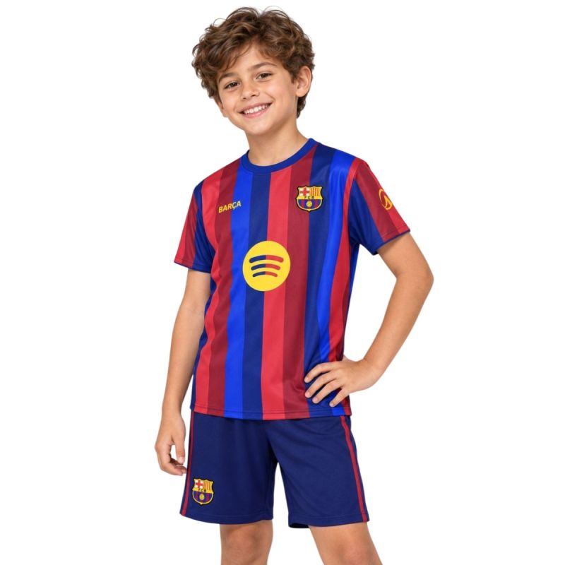 FC Barcelona Pedri Junior Trikot and Shorts Set in Gift Box 2026/27 BD19EP