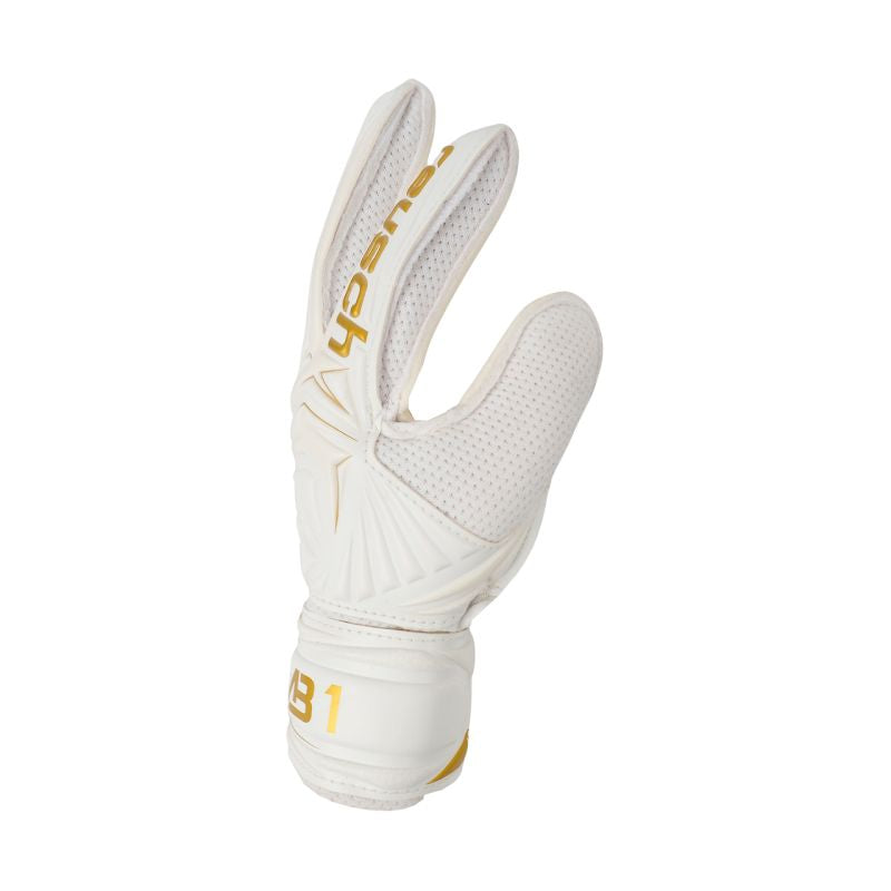 Reusch Attrakt AB1 Solid Junior goalkeeper gloves white 5672003 1130