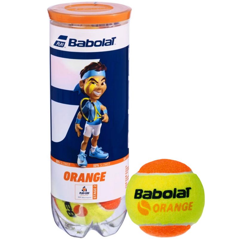 Babolat Stage 2 Orange tennis balls 3 pcs. 116070 Accessories/Balls/Tennis/Babolat Your Sports Performance