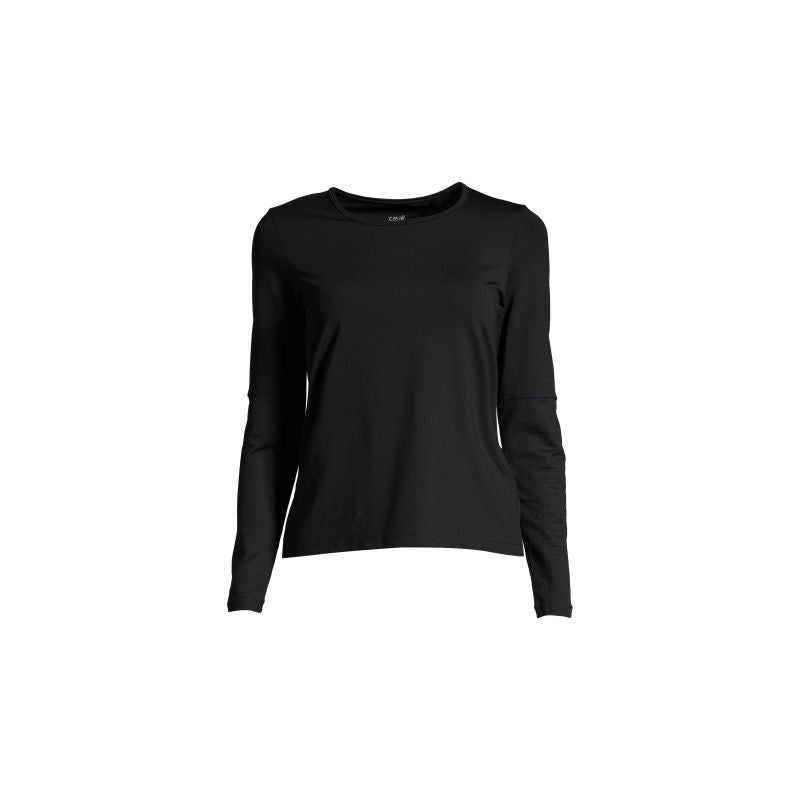 CASALL Essential Mesh Detail Long Sleeve T-shirt black Import z PMSport Your Sports Performance