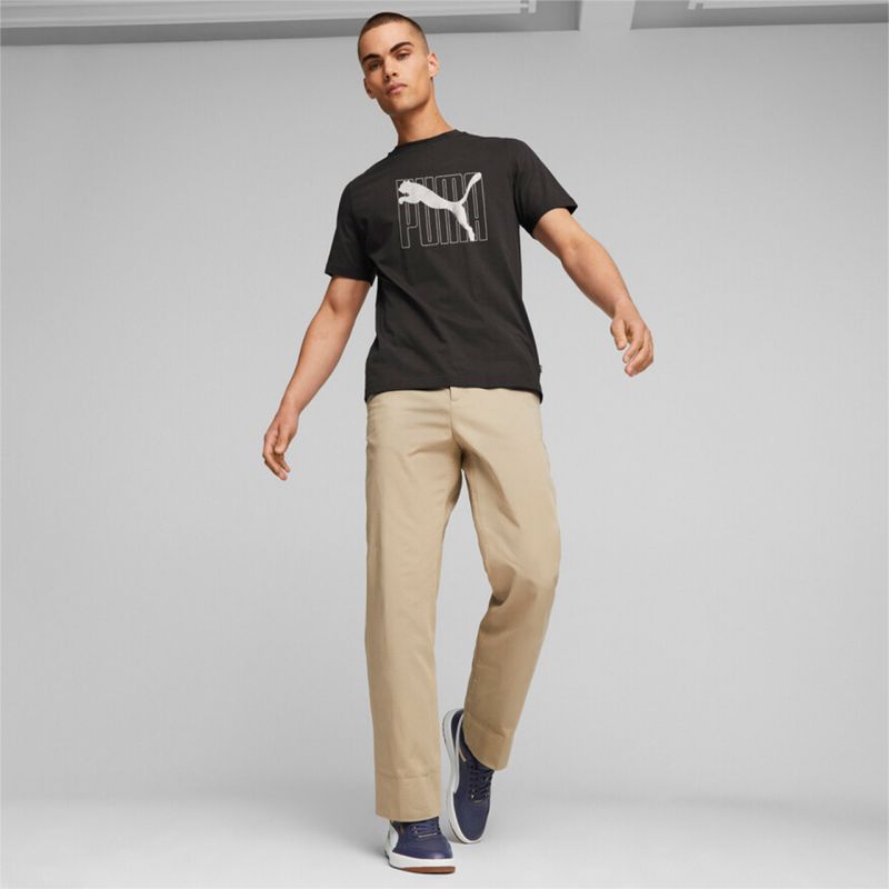 Puma ESS+ LOGO LAB Holiday Tee M 675922 01 Clothing/Lifestyle/T-shirts Puma
