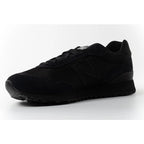 New Balance men's 515 black suede leather sneakers