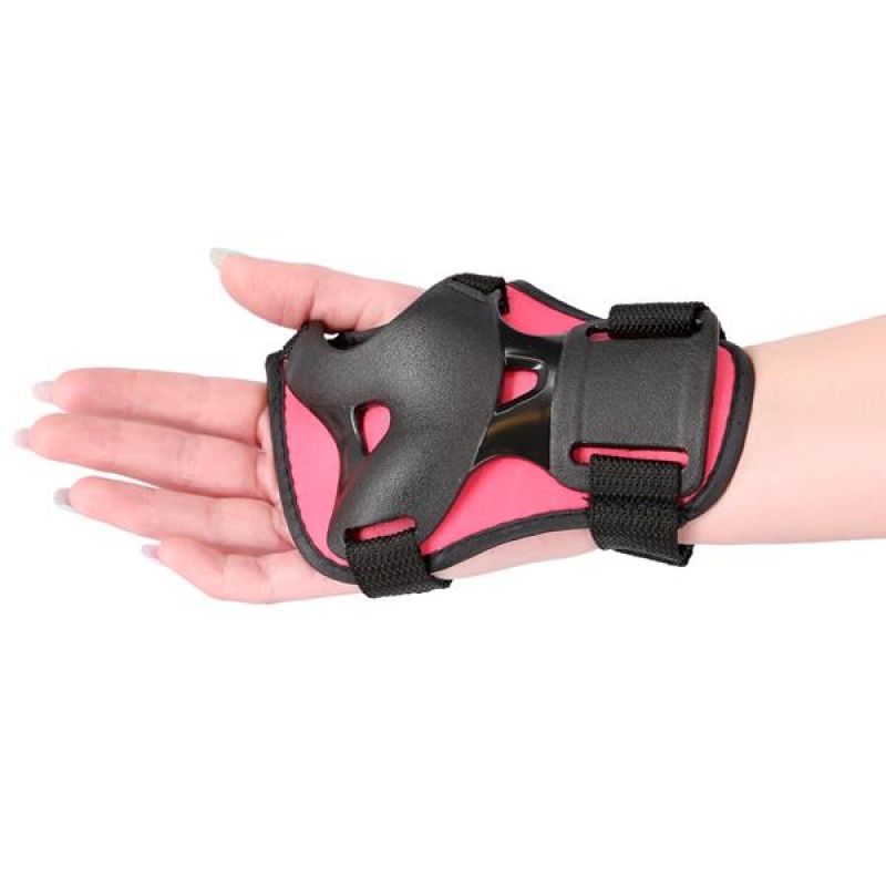 Protectors set Nils Extreme DARK PINK size M H110 Accessories/Protectors and knee pads Your Sports Performance