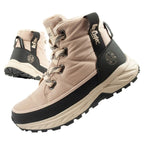 Lee Cooper women's winter hiking shoes, insulated, beige, black Lee Cooper