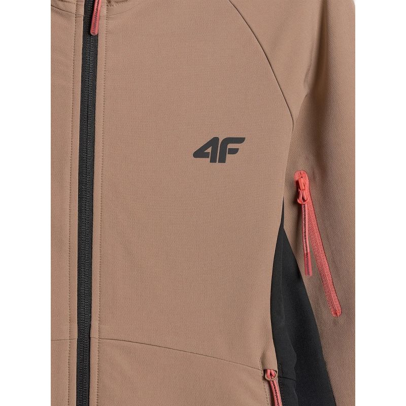 Women's windproof softshell jacket 4F 4FRSS26TSOFF645-83S 4f