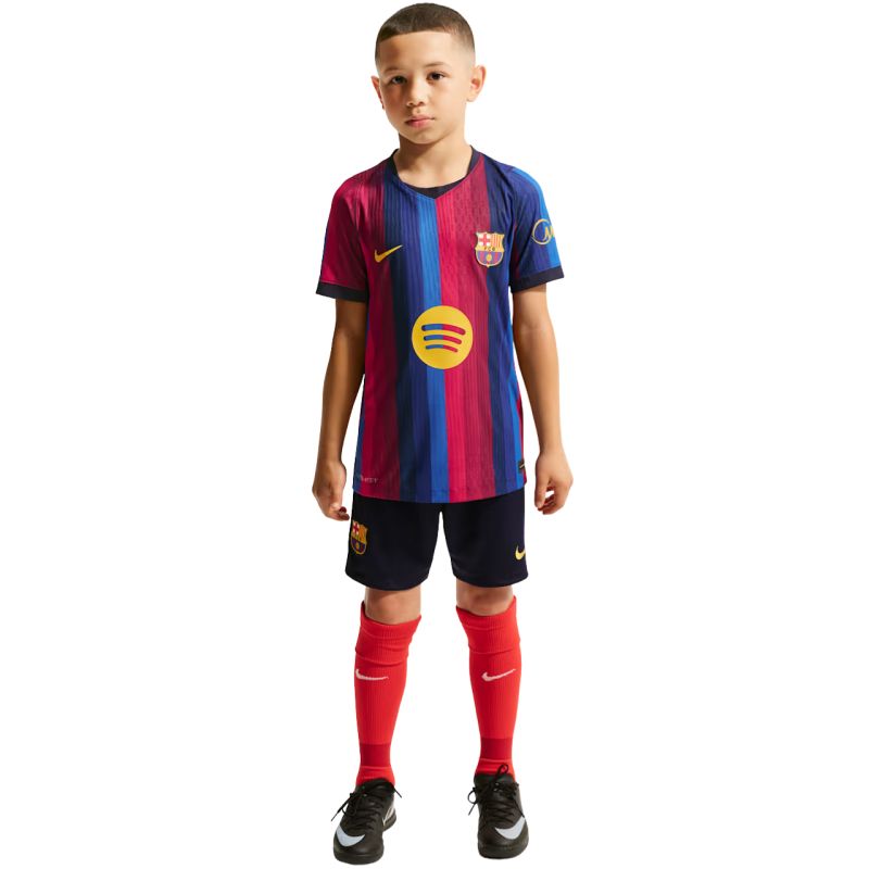 Nike FC Barcelona 2026/27 Match Home Kids' Shirt Blue and Burgundy II1836 683