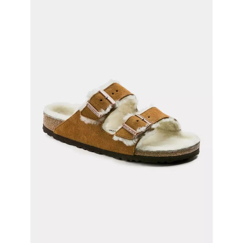 Birkenstock Arizona Shearling Mink W 1001135 flip-flops Footwear/Lifestyle/Birkenstock Birkenstock