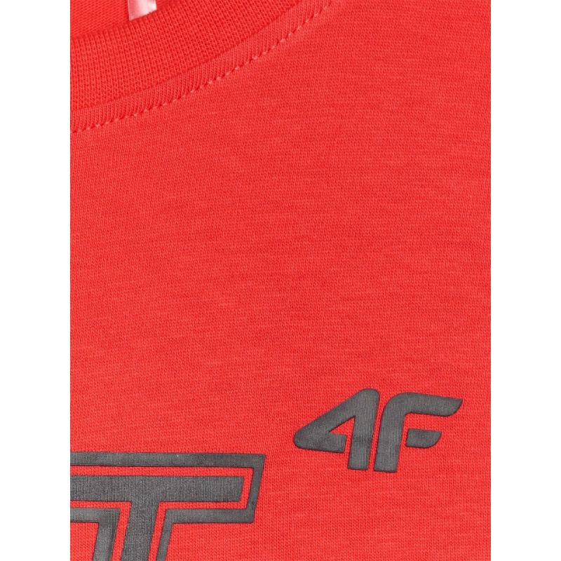 Oversized T-shirt with children's print 4F 4FJRSS25TTSHU3296-62S *Kategoria tymczasowa Your Sports Performance