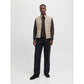 Jack&Jones men's vest JJEBRADLEY LIGHT BODYWARMER COLLAR NOO 12280973 CROCKERY In preparation Your Sports Performance