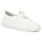 Women's leather openwork shoes, white Filippo DP7671 Footwear Your Sports Performance