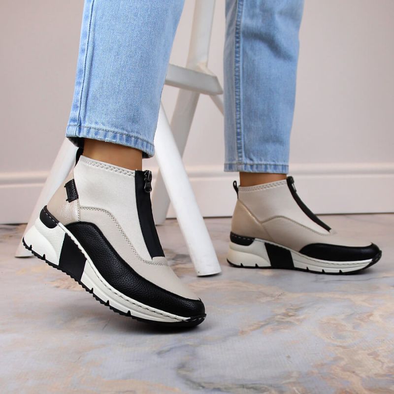 Rieker W RKR608 ankle boots beige Footwear/Lifestyle/Rieker Your Sports Performance