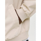 Jack&Jones men's bomber jacket JJECHARGE STAND COLLAR BOMBER NOOS 12288895 MOONBEAM