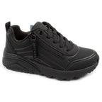 Skechers Uno Lite children's sports shoes black fashionable youth