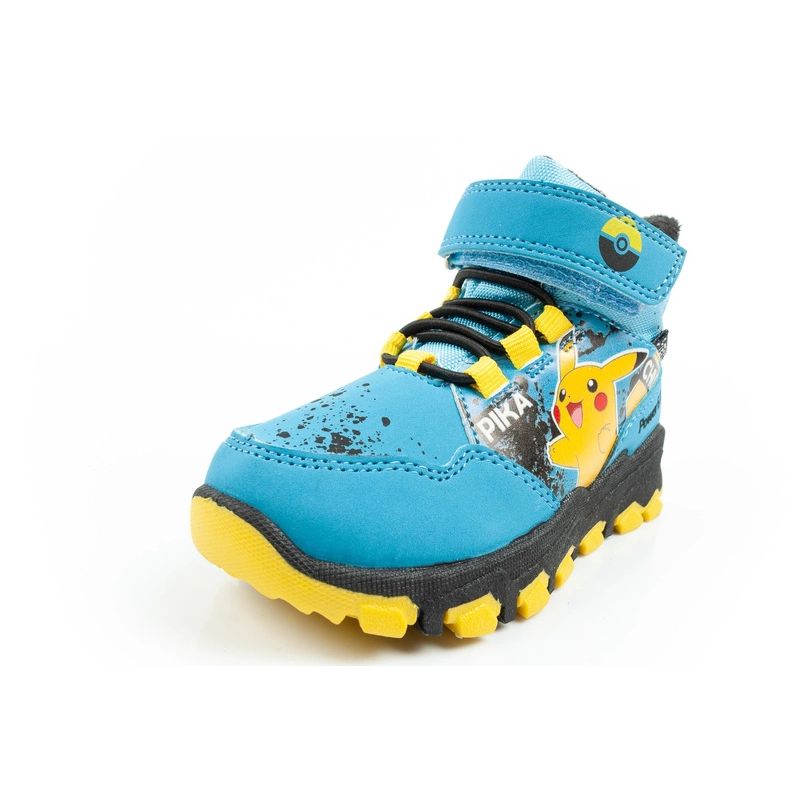 Leomil Pokemon children's winter ankle boots, insulated, waterproof, blue Leomil
