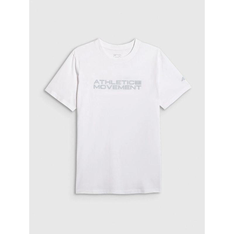 Men's regular printed T-shirt 4F 4FRAW25TTSHM3384-10S 4f