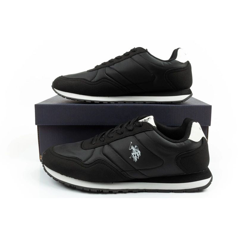 US Polo Assn sports shoes sneakers men's fashionable comfortable black Your Sports Performance