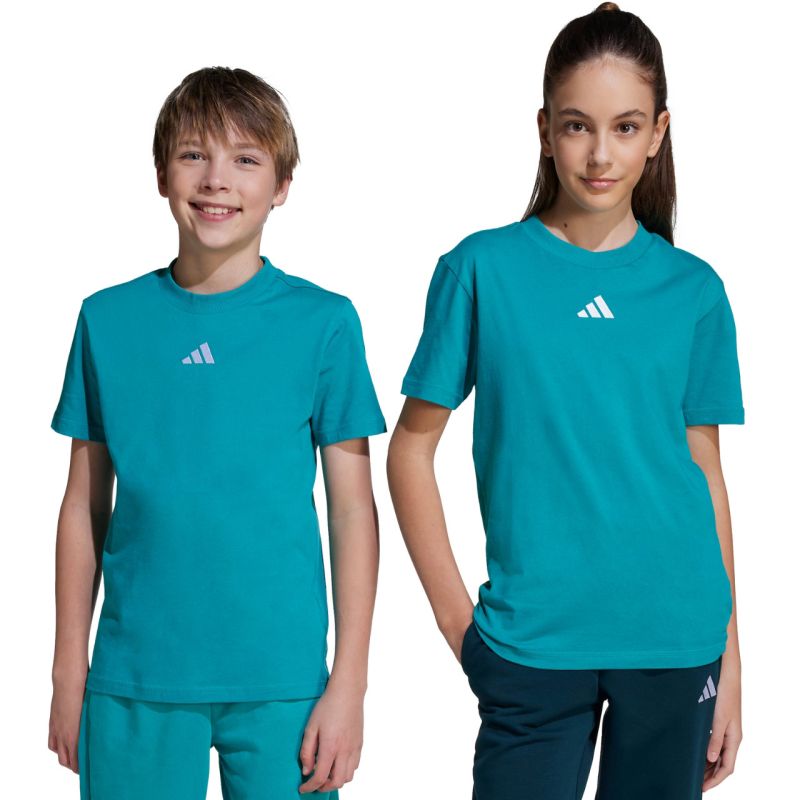 adidas Essentials Tee 160 Green Kids T-Shirt JW0005 In preparation Adidas