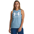 Women's UA LIVE SPORTSTYLE GRAPHIC TANK 1356297-490
