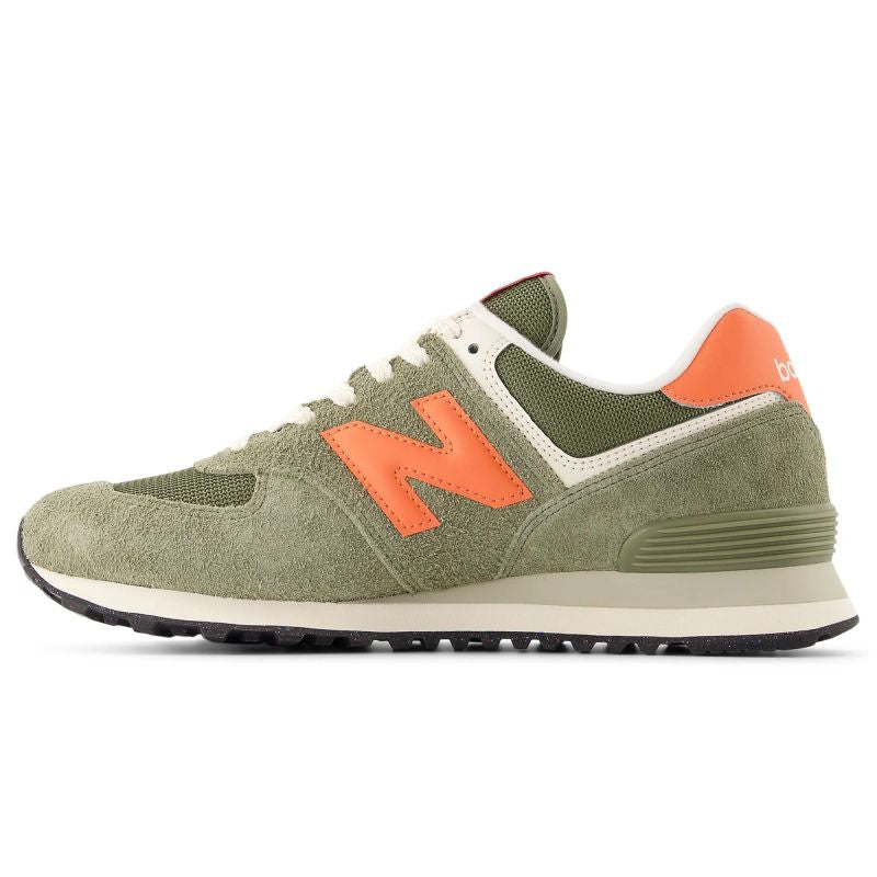 New Balance U574 lifestyle green unisex sneakers (U574BGR) New Balance